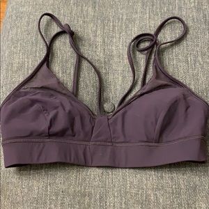 Lululemon sports bra with mesh detail